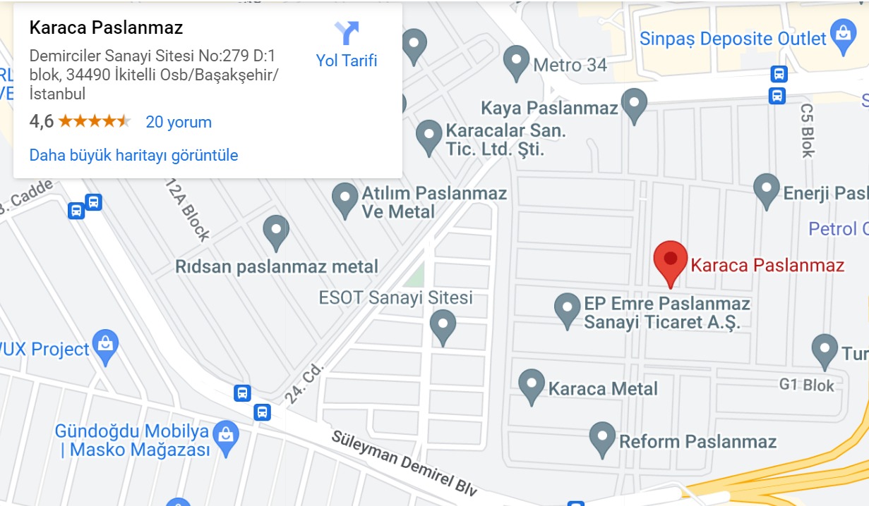 Başakşehir Paslanmaz